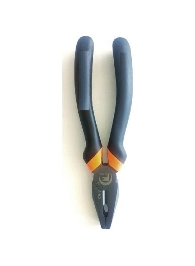 Fixer Heavy-Duty 8" Linesman Pliers with Bi-Material Non-Slip Grip for Electrical & Mechanical Work - Image 1